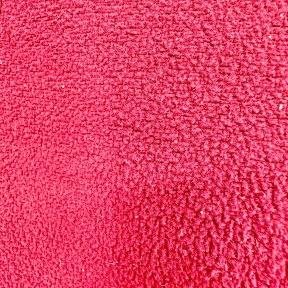 St John's Bay Pullover XL Maroon Fleece 3 Button Henley Long Sleeve - Picture 4 of 8